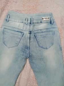 Sky Blue Women Jeans