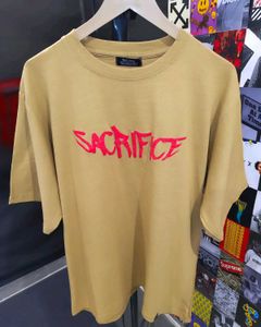 SACRIFICE UNISEX BACKPRINTED OVERSIZE TEE 🔥❤️‍🔥