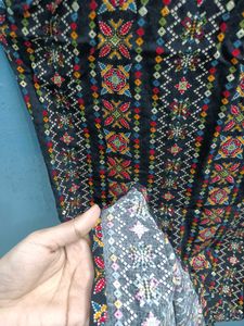 Patterned Sleeveless Mini Dress