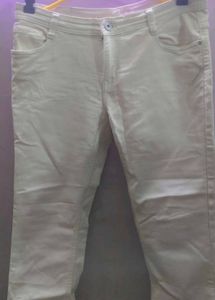 jeans for women, white, almost new