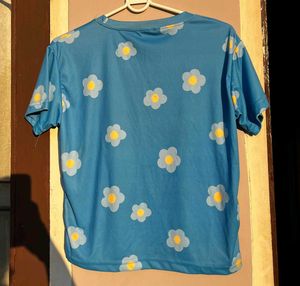 Floral basic top💙
