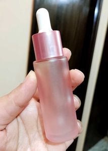 Pink Glass Dropper Bottle