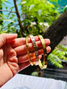 Anti-Tarnish Cartier Design gold Plated Bracelets