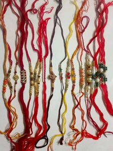 Handmade Rakhi Bracelets (Set of 12)