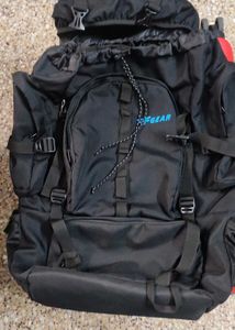 Fgear Black Rucksack Trekking Bagpack