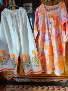Beautiful Suit With Embroidery