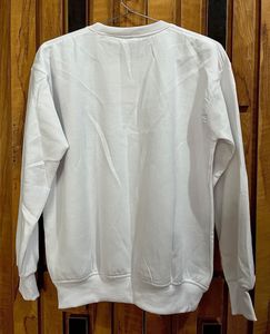 Pretty Girl Graphic White Sweatshirt