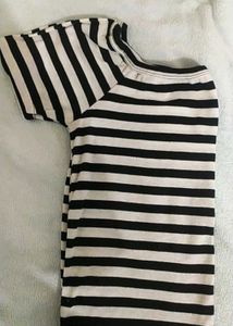 Striped Off-Shoulder Top