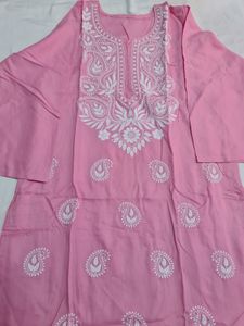 Best Machine Work Chikonkari Kurti