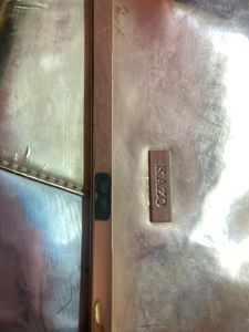 Chrome Metallic Colours Party Wear Clutch