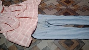 Cute Pink Checkered Dress