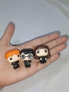Harry Potter trio models