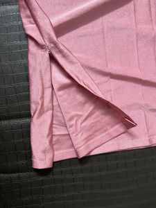 Pink Satin Skirt