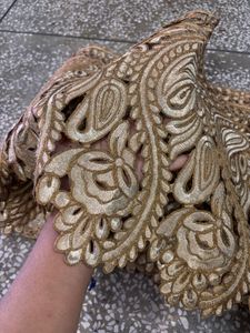 Embroidered Fabric Trim Lace