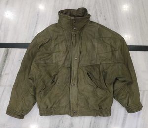 Vintage Style Olive Green Jacket