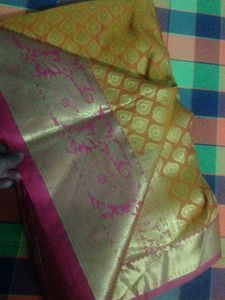 Banarasi Saree Multi Colour, Not Used Single Time