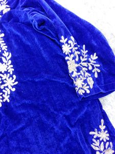 Velvet Pakistani Party Wear Suit