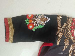 Xl Size Heavy Embroidery Georgette Kurta