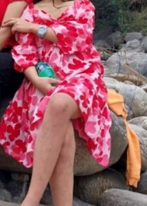 Women Floral Print Dress