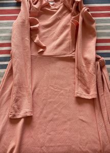Pink Maxi Dress One Piece
