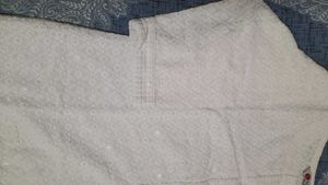 White Embroidered Chikankari Kurti