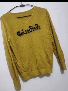 Musturd Winter Top For Girl Or Woman 32 Bust