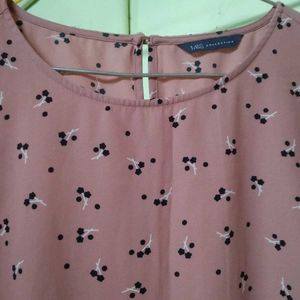 Cute Pink Floral Top