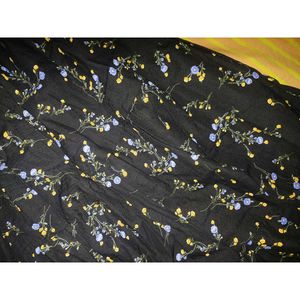 Floral Korean Maxi Skirt🖤