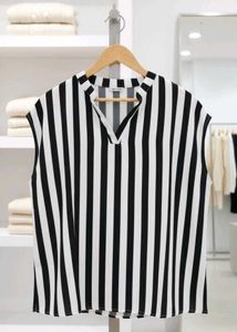 Striped Sleeveless Top