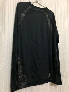 Reebok Black Long Sleeve T Shirt