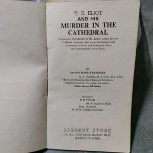 Murder in the Cathedral