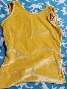 Cawl neck velvet top
