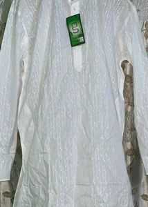 Elegant White Kurta