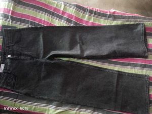 Dark Gray Denim Jeans