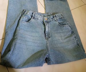 Wide Leg Jeans - Classic Denim