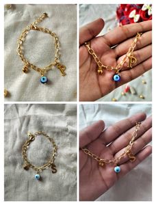 Evil Eye Initial Bracelet Rakhis 🤍🫶🏻