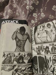 ATTACK ON TITAN MANGA volume 1&amp;2