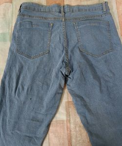 Light Blue Mid-Rise Skinny Jeans