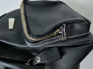 Solid Black Mini Backpack