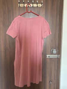 Cute Coffee Time T-Shirt Dress