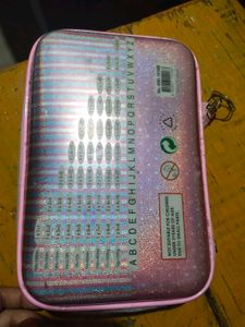 Pink Zippered Pouch