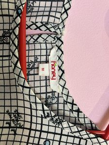 Branded Off White Top For Girls