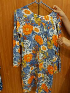 Floral Print Tunic Top