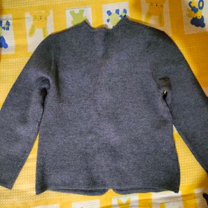 Elegant Grey Cardigan