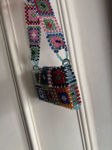 Multicoloured Beaded Bag With Gujarati Touch