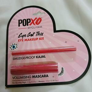 Sealed✅️Myglamm Popxo Kajal & Mascara Combo