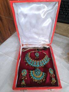 Blue Stone Jewelry Set