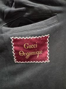 GUCCI Orgasmique Black Unisex GG Logo Jogger