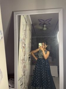 Dark Sea Green Anarkali Dress