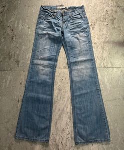 y2k thrift ripped jeans